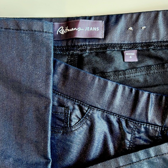 waxed navy  jeans Reitmans - Picture 3 of 7